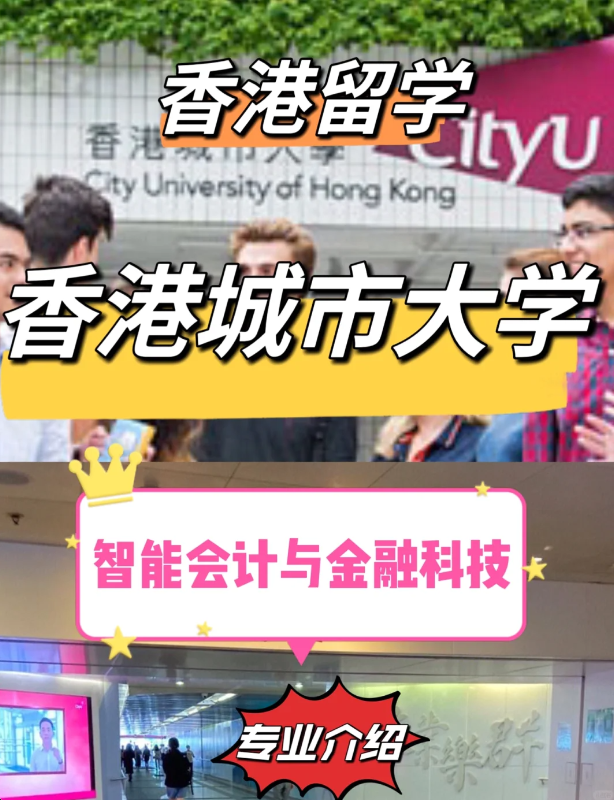 香港城市大學(xué)智能會計與金融科技碩士怎么樣？申請條件如何？